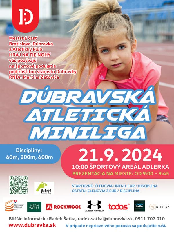 Dúbravská atletická miniliga 09/24